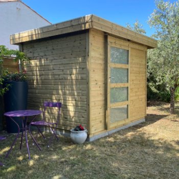 Abri de jardin en bois - Vintage